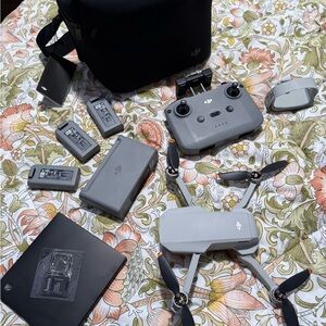 DJI Drone with Accessories in Gray